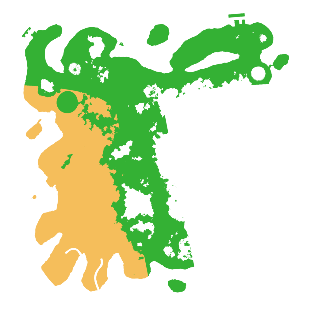 Biome Rust Map: Procedural Map, Size: 3900, Seed: 34031824