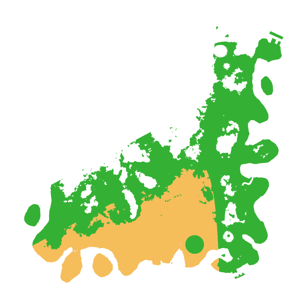 Biome Rust Map: Procedural Map, Size: 4250, Seed: 1532618251