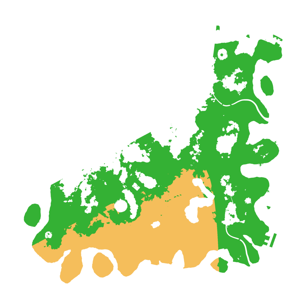 Biome Rust Map: Procedural Map, Size: 4250, Seed: 1532618251