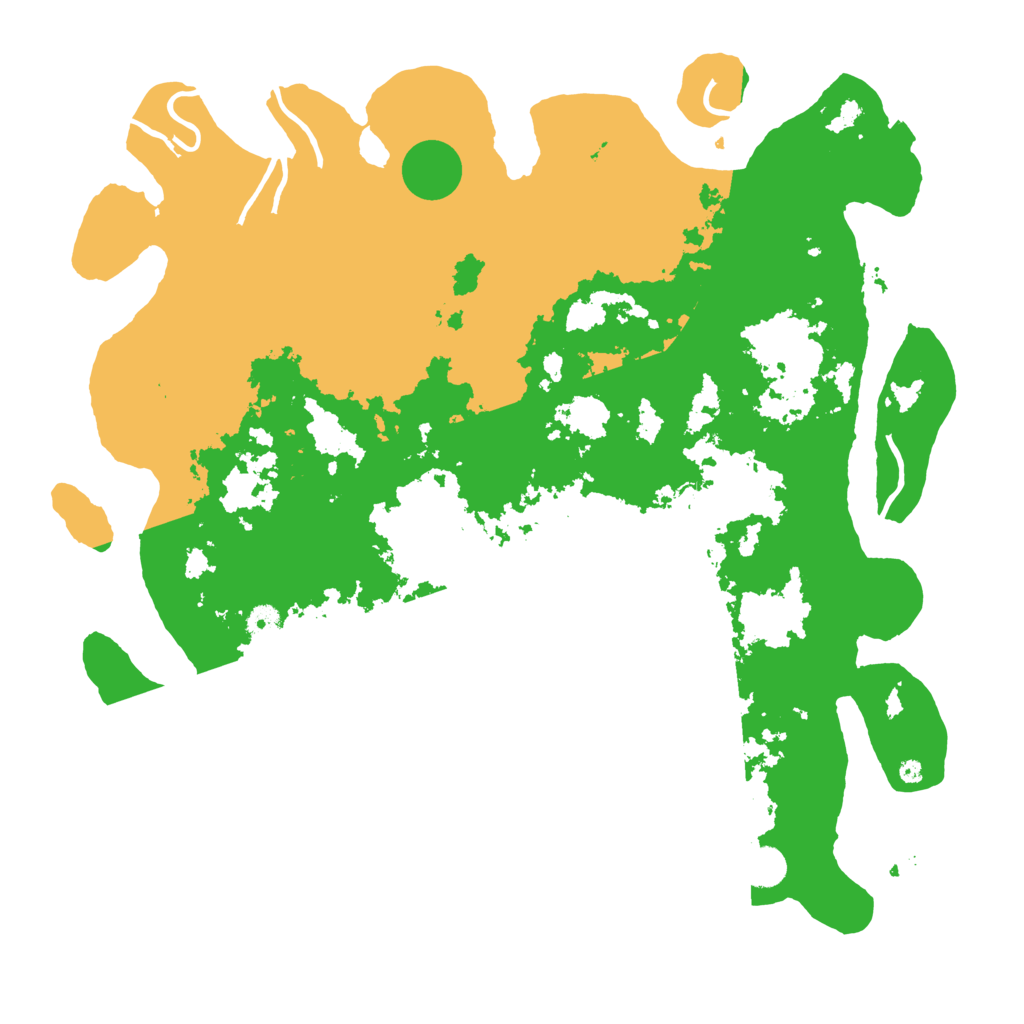 Biome Rust Map: Procedural Map, Size: 4500, Seed: 42701339