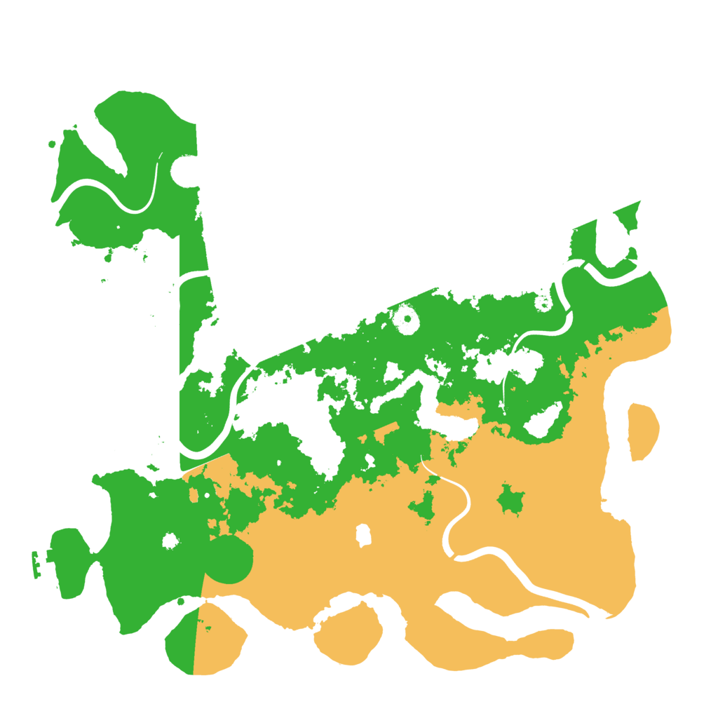 Biome Rust Map: Procedural Map, Size: 4000, Seed: 276464512