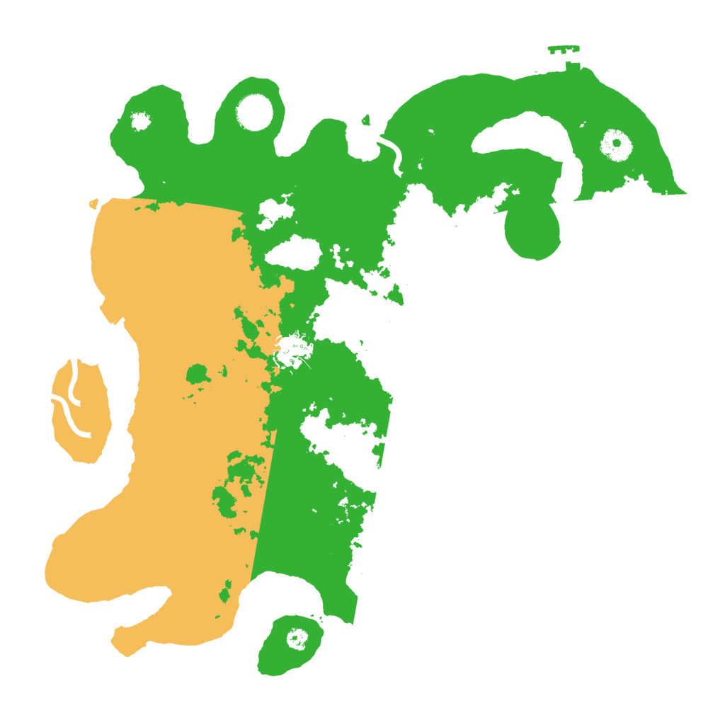 Biome Rust Map: Procedural Map, Size: 3500, Seed: 1459566797