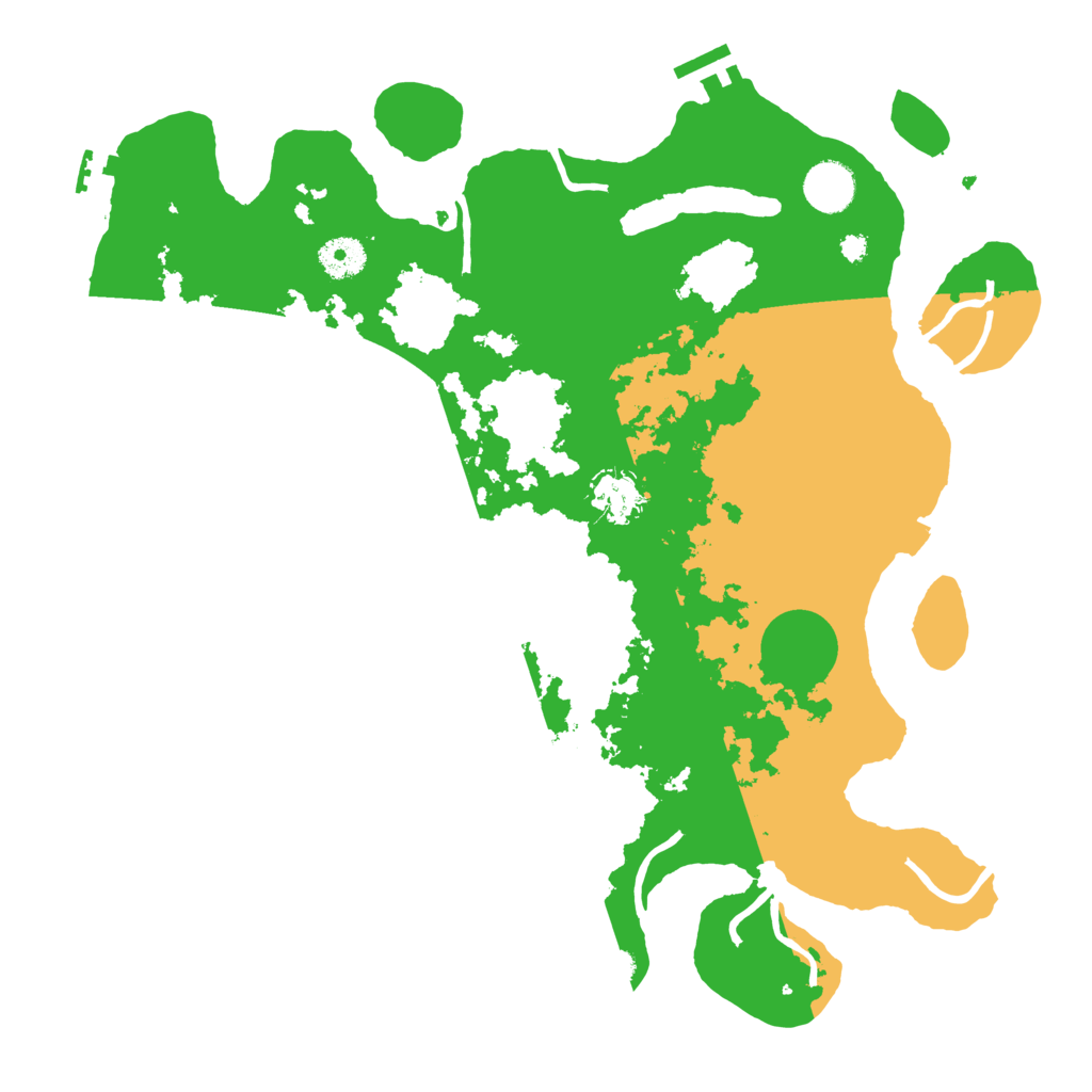 Biome Rust Map: Procedural Map, Size: 3750, Seed: 781345