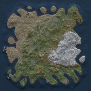 Thumbnail Rust Map: Procedural Map, Size: 4250, Seed: 1445990638, 19 Monuments