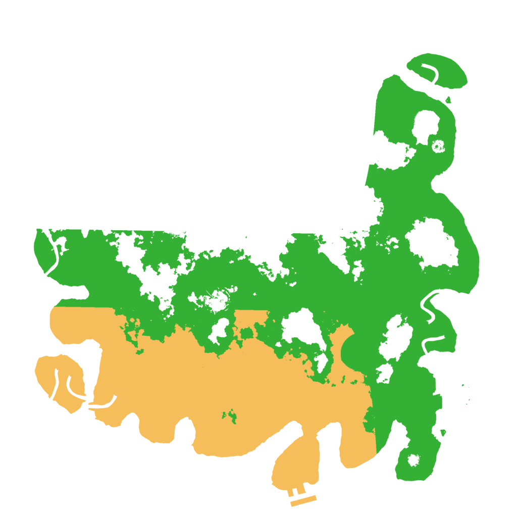 Biome Rust Map: Procedural Map, Size: 4000, Seed: 81047629