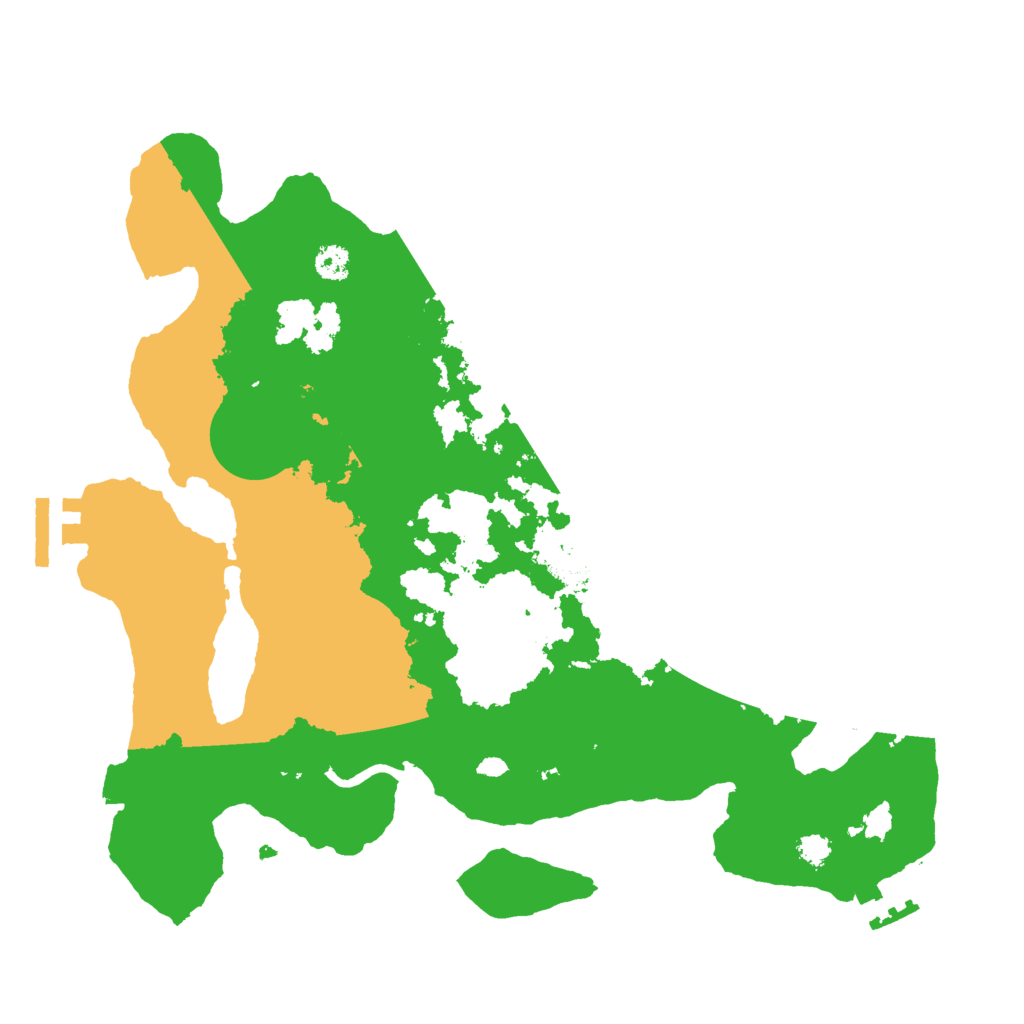 Biome Rust Map: Procedural Map, Size: 3000, Seed: 3793