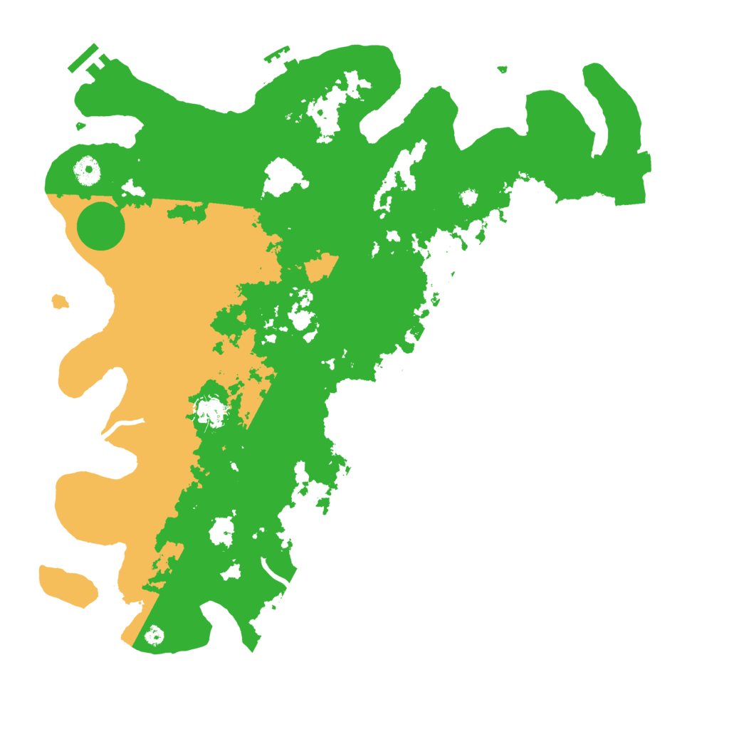 Biome Rust Map: Procedural Map, Size: 4000, Seed: 1243198687