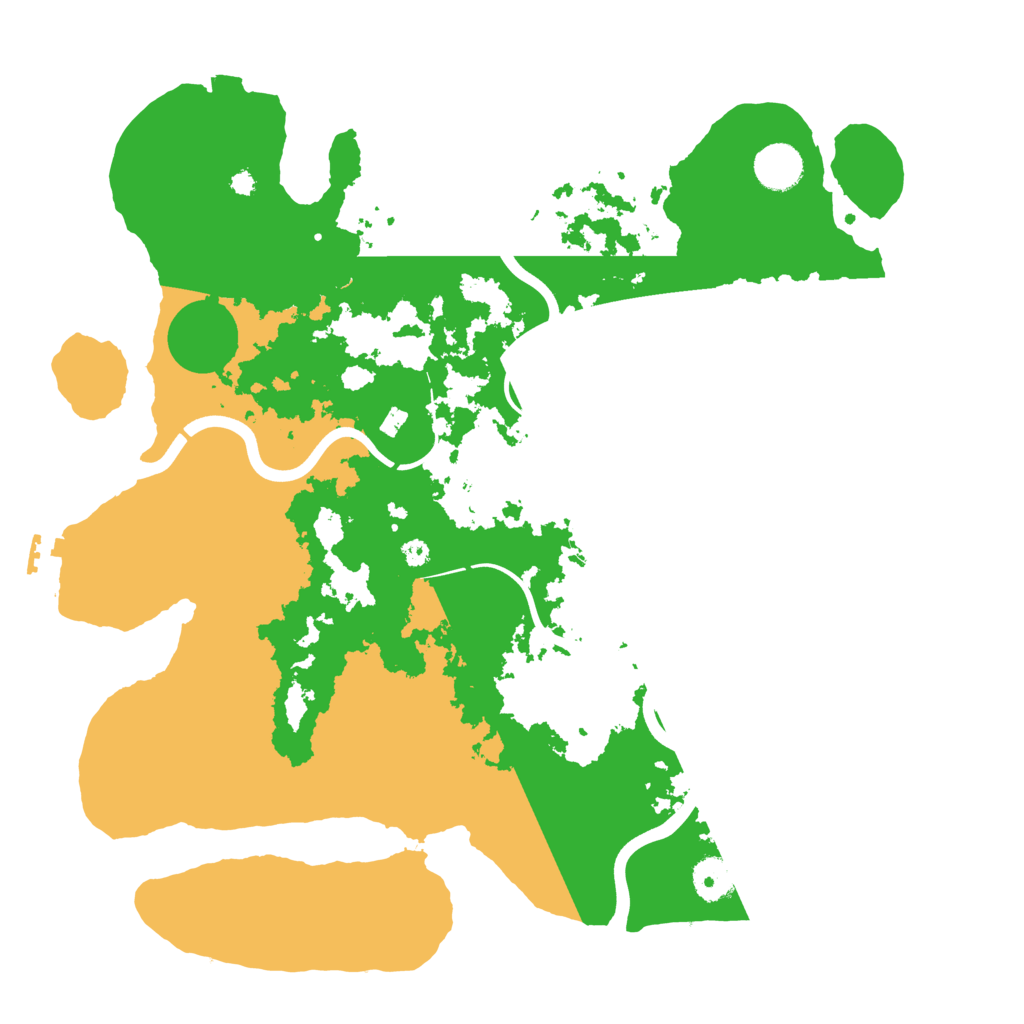 Biome Rust Map: Procedural Map, Size: 3850, Seed: 5277181