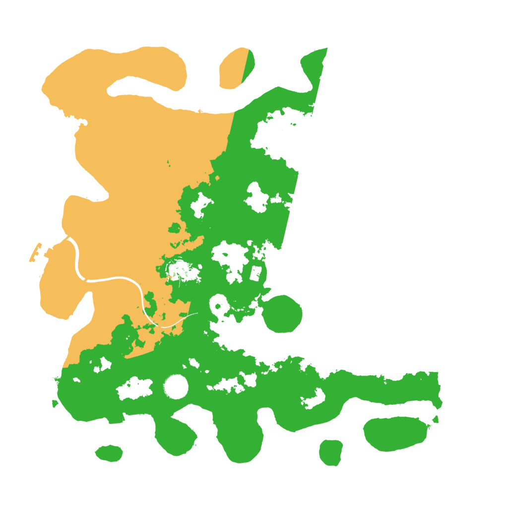 Biome Rust Map: Procedural Map, Size: 3650, Seed: 45934649