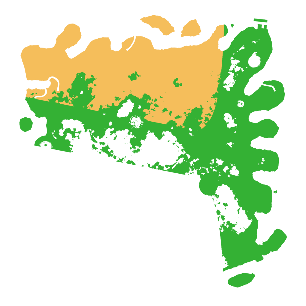 Biome Rust Map: Procedural Map, Size: 4500, Seed: 1276734859