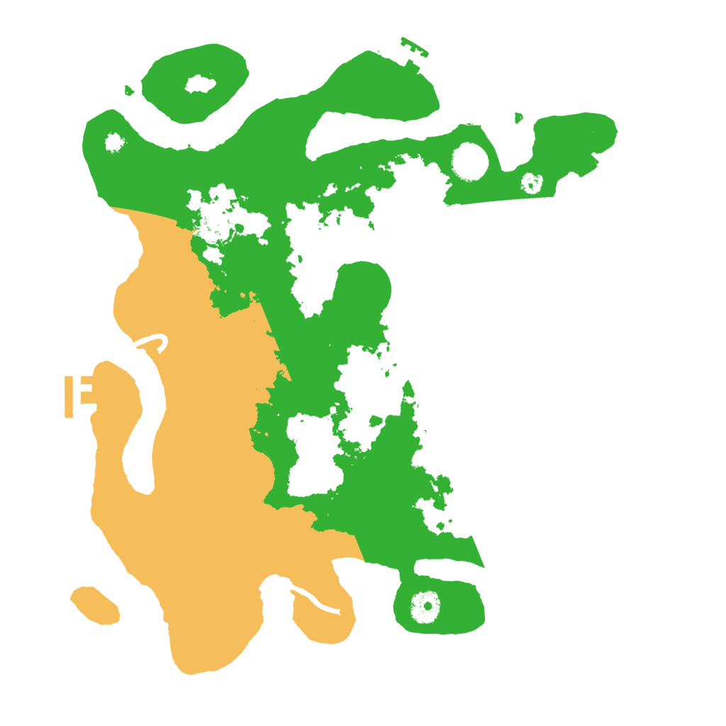 Biome Rust Map: Procedural Map, Size: 3500, Seed: 2065623621