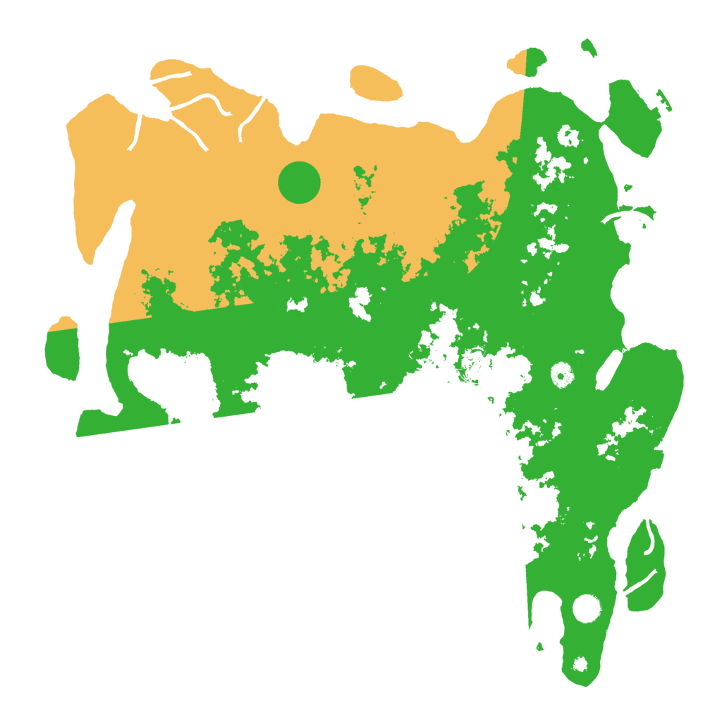 Biome Rust Map: Procedural Map, Size: 4500, Seed: 169614454