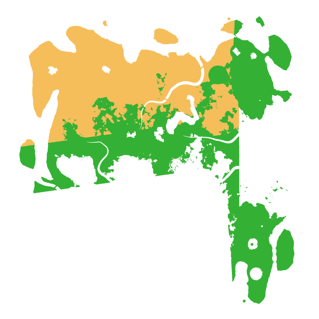 Biome Rust Map: Procedural Map, Size: 4500, Seed: 169614454