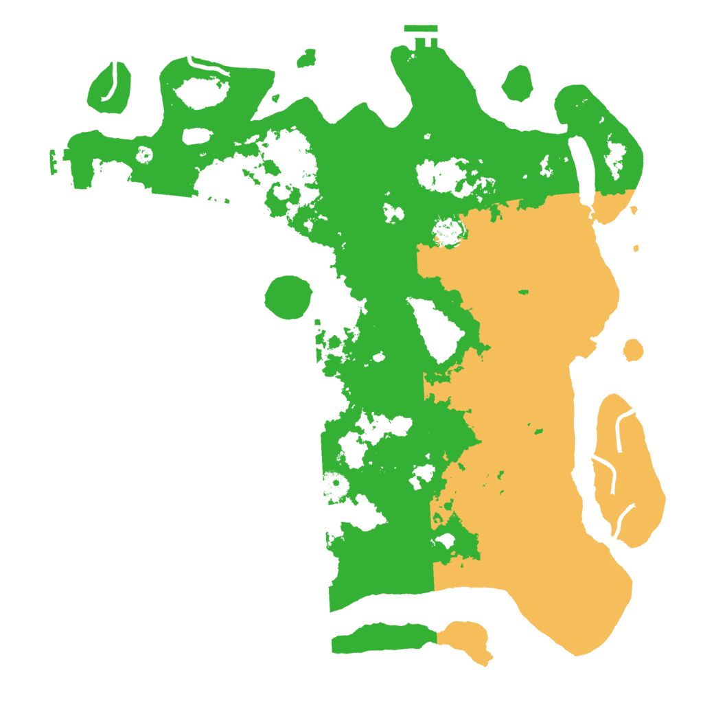 Biome Rust Map: Procedural Map, Size: 4250, Seed: 1534689704