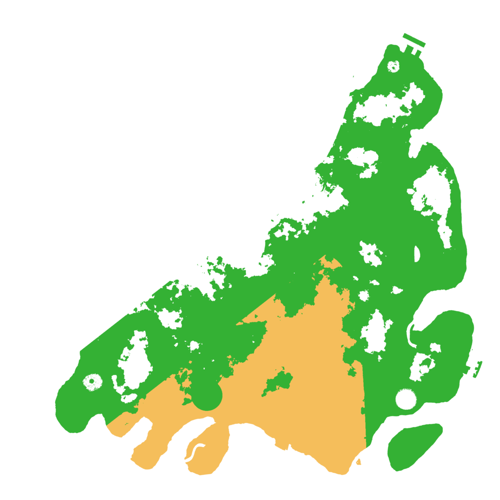 Biome Rust Map: Procedural Map, Size: 4250, Seed: 453879602