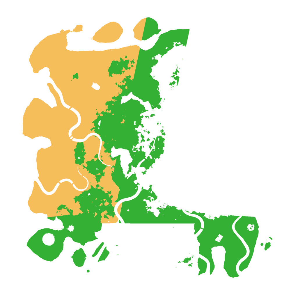 Biome Rust Map: Procedural Map, Size: 4250, Seed: 1123496399
