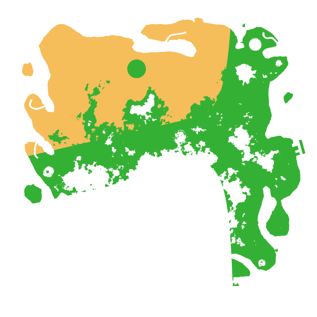 Biome Rust Map: Procedural Map, Size: 4500, Seed: 228712707