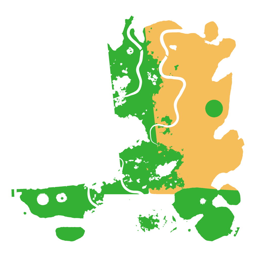 Biome Rust Map: Procedural Map, Size: 3900, Seed: 234
