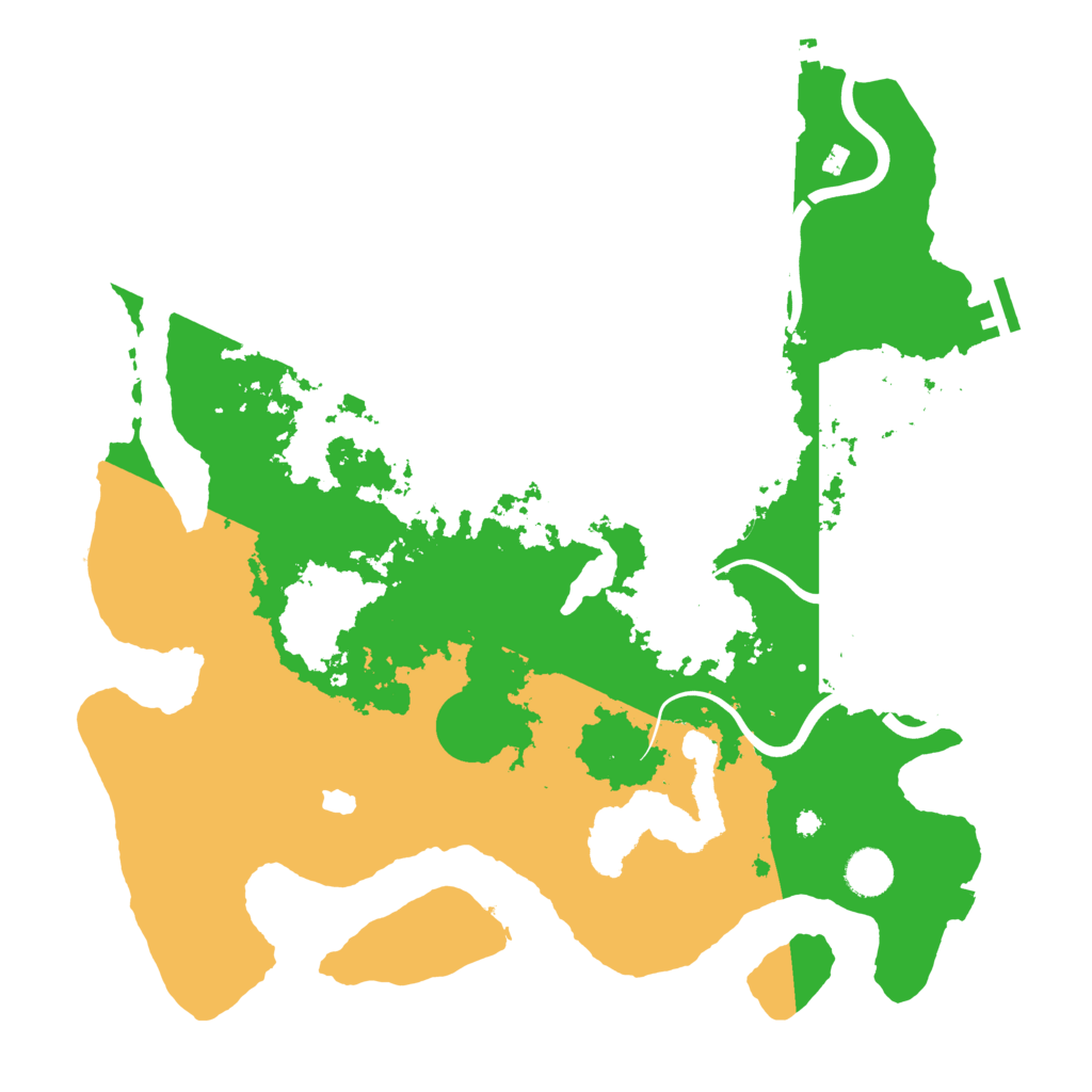 Biome Rust Map: Procedural Map, Size: 4000, Seed: 1749470169