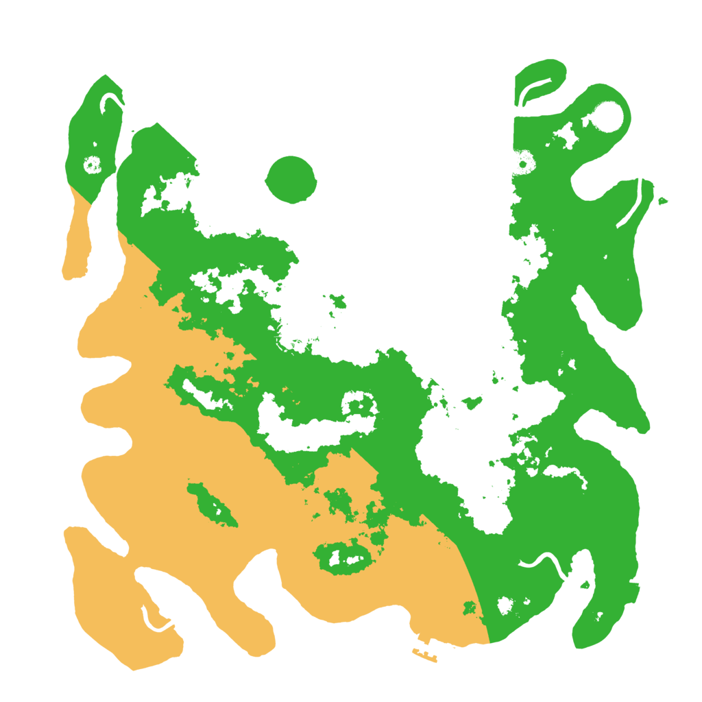 Biome Rust Map: Procedural Map, Size: 4000, Seed: 43934446