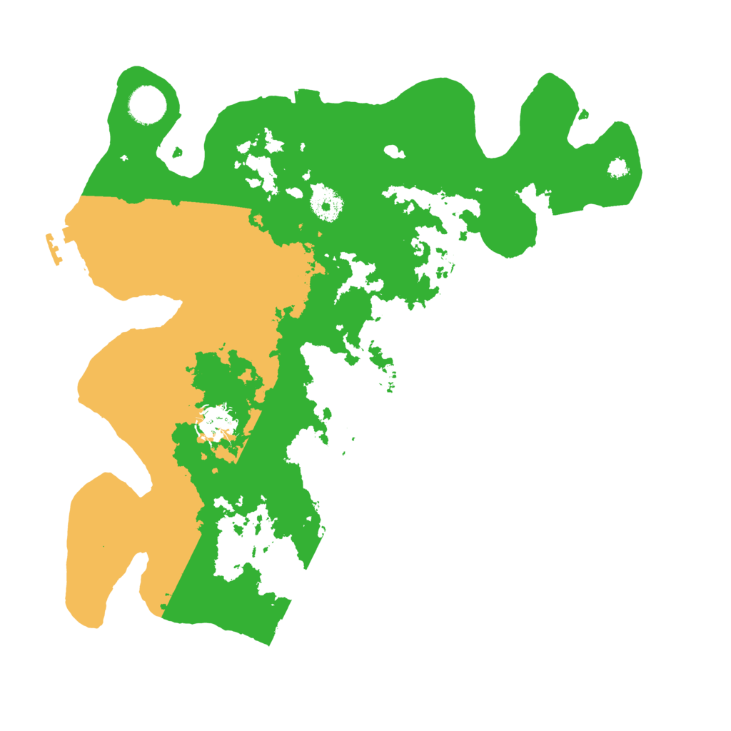 Biome Rust Map: Procedural Map, Size: 3400, Seed: 1279982407