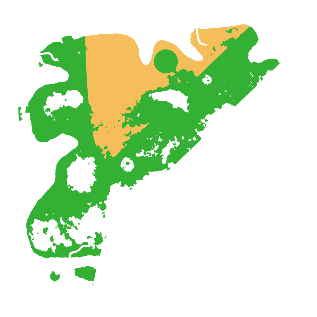 Biome Rust Map: Procedural Map, Size: 3500, Seed: 1513489120