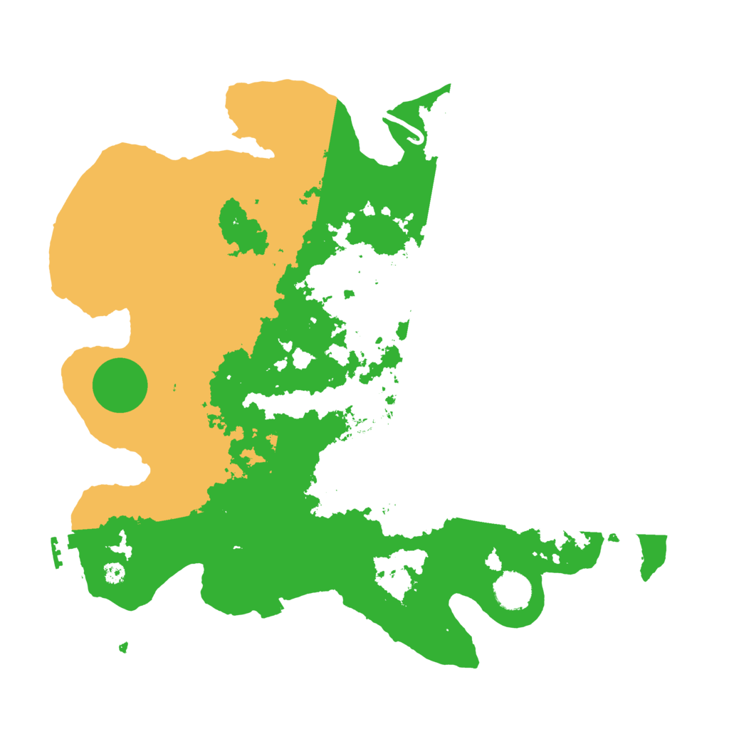 Biome Rust Map: Procedural Map, Size: 3500, Seed: 1675854740