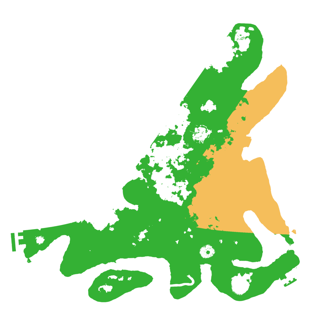 Biome Rust Map: Procedural Map, Size: 3500, Seed: 1599006456