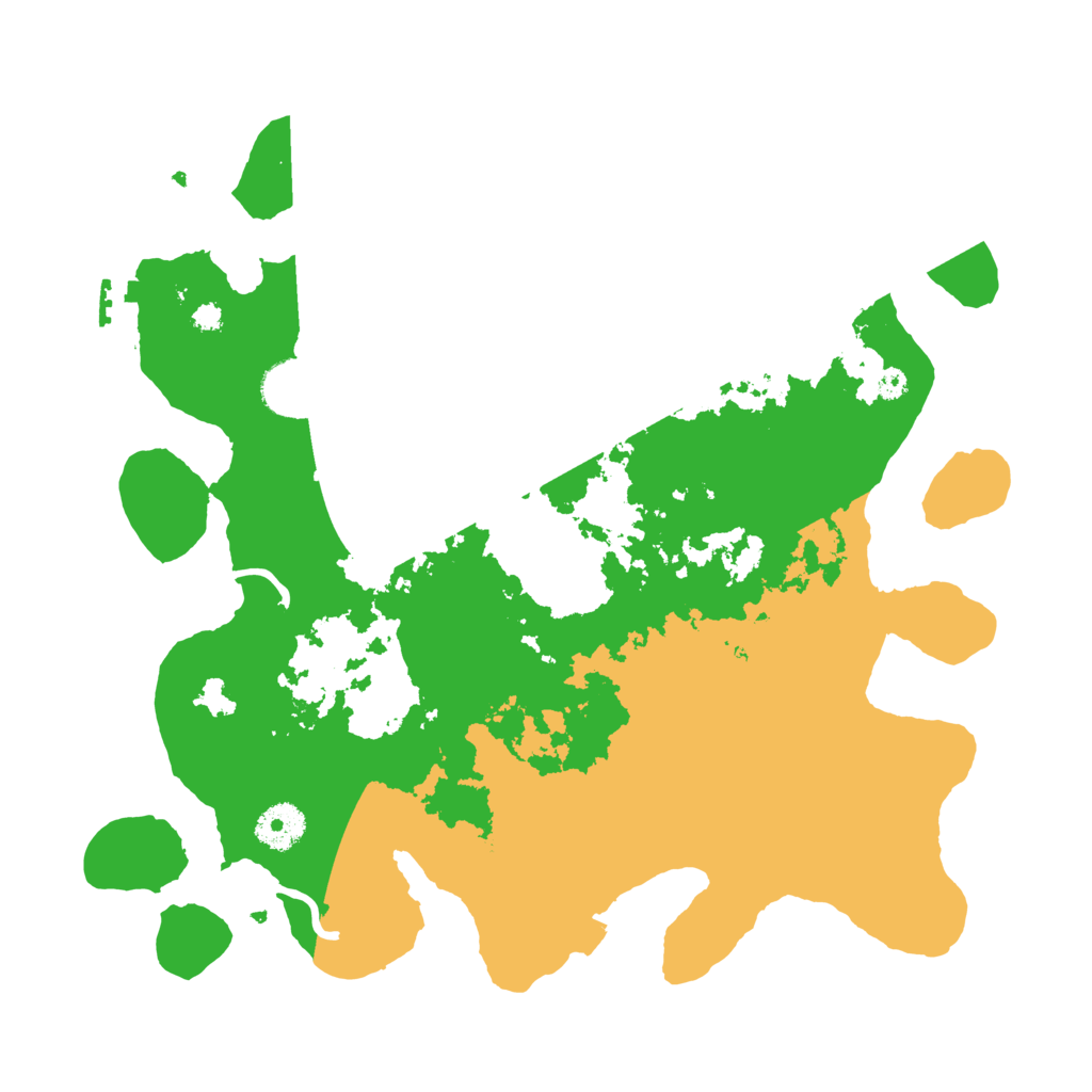Biome Rust Map: Procedural Map, Size: 3500, Seed: 1108079880