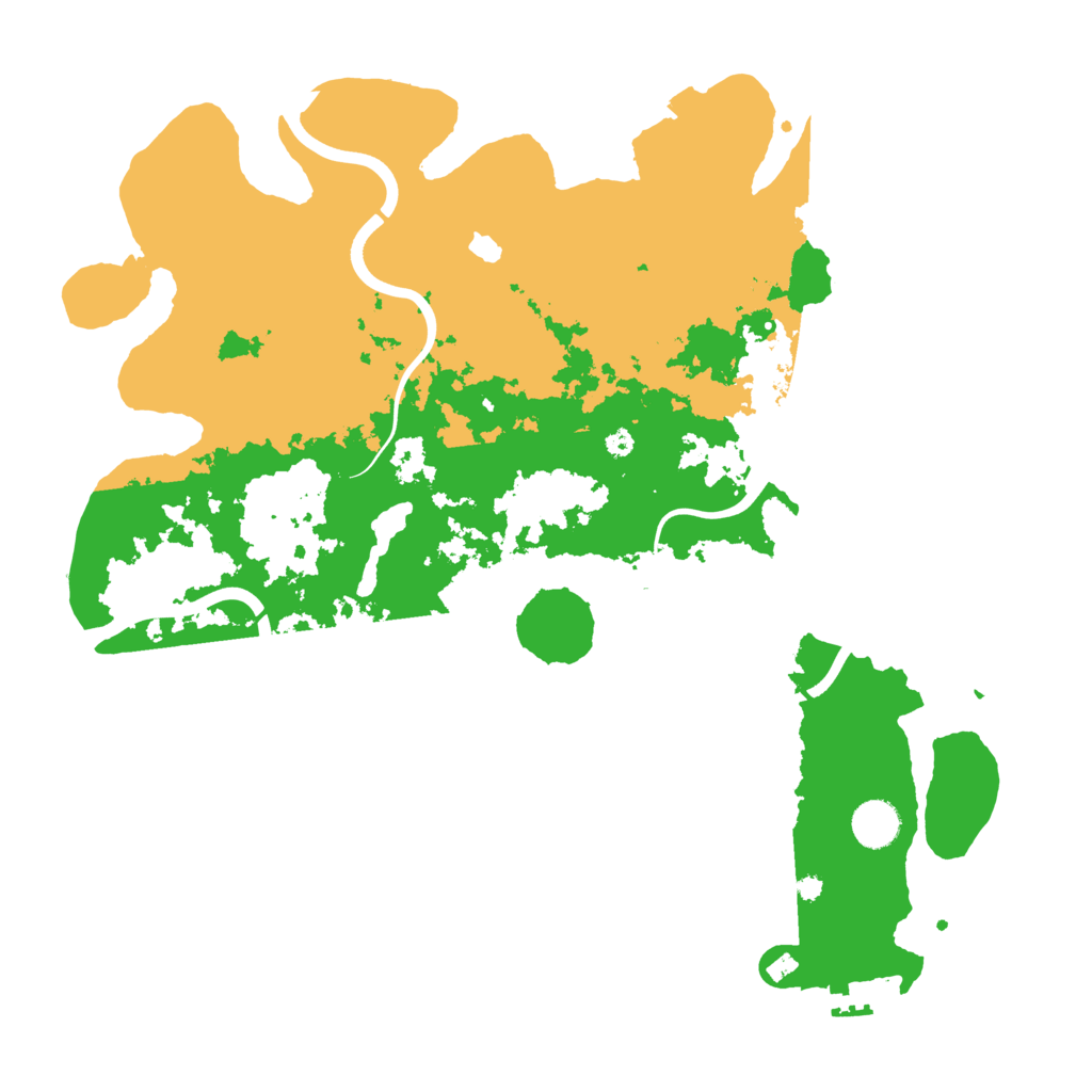 Biome Rust Map: Procedural Map, Size: 4000, Seed: 990583370