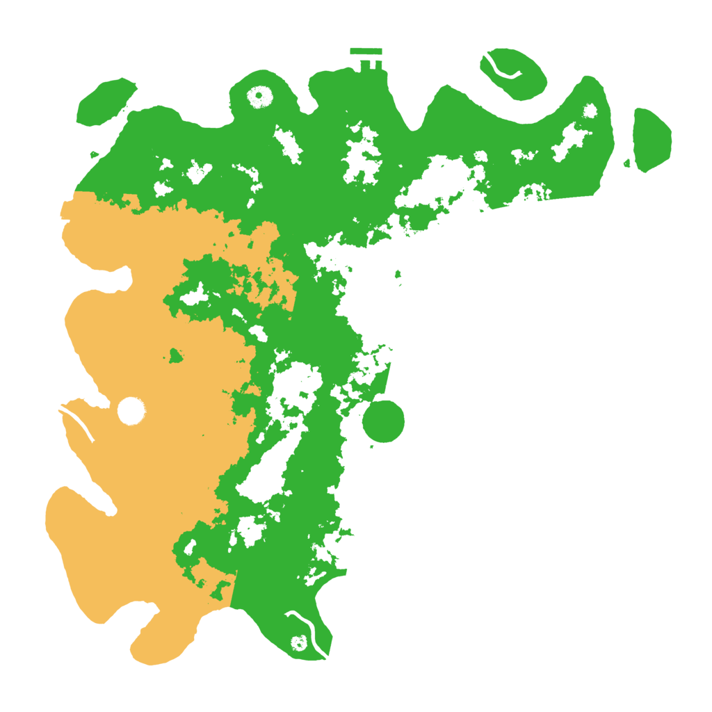 Biome Rust Map: Procedural Map, Size: 4500, Seed: 1531239778