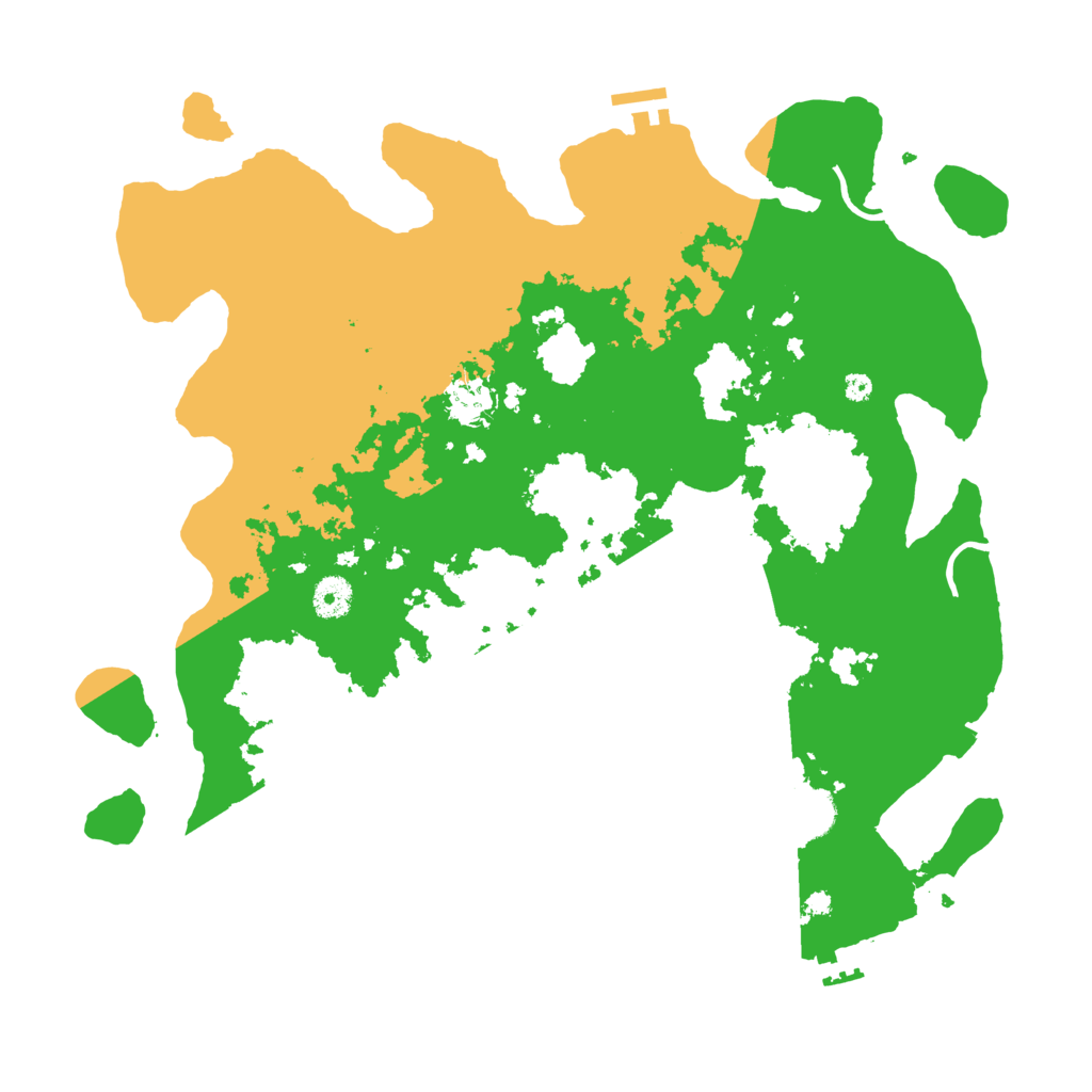 Biome Rust Map: Procedural Map, Size: 4000, Seed: 93540149