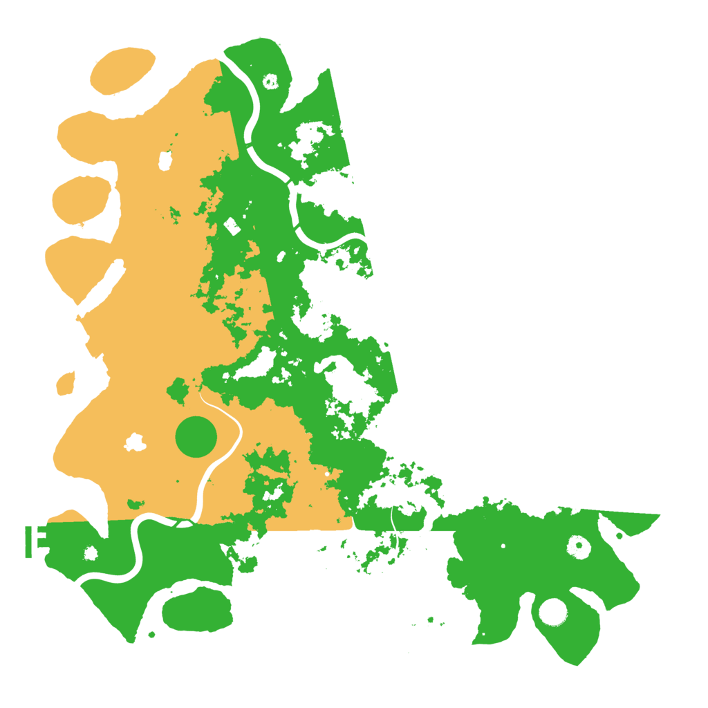 Biome Rust Map: Procedural Map, Size: 4500, Seed: 353678619