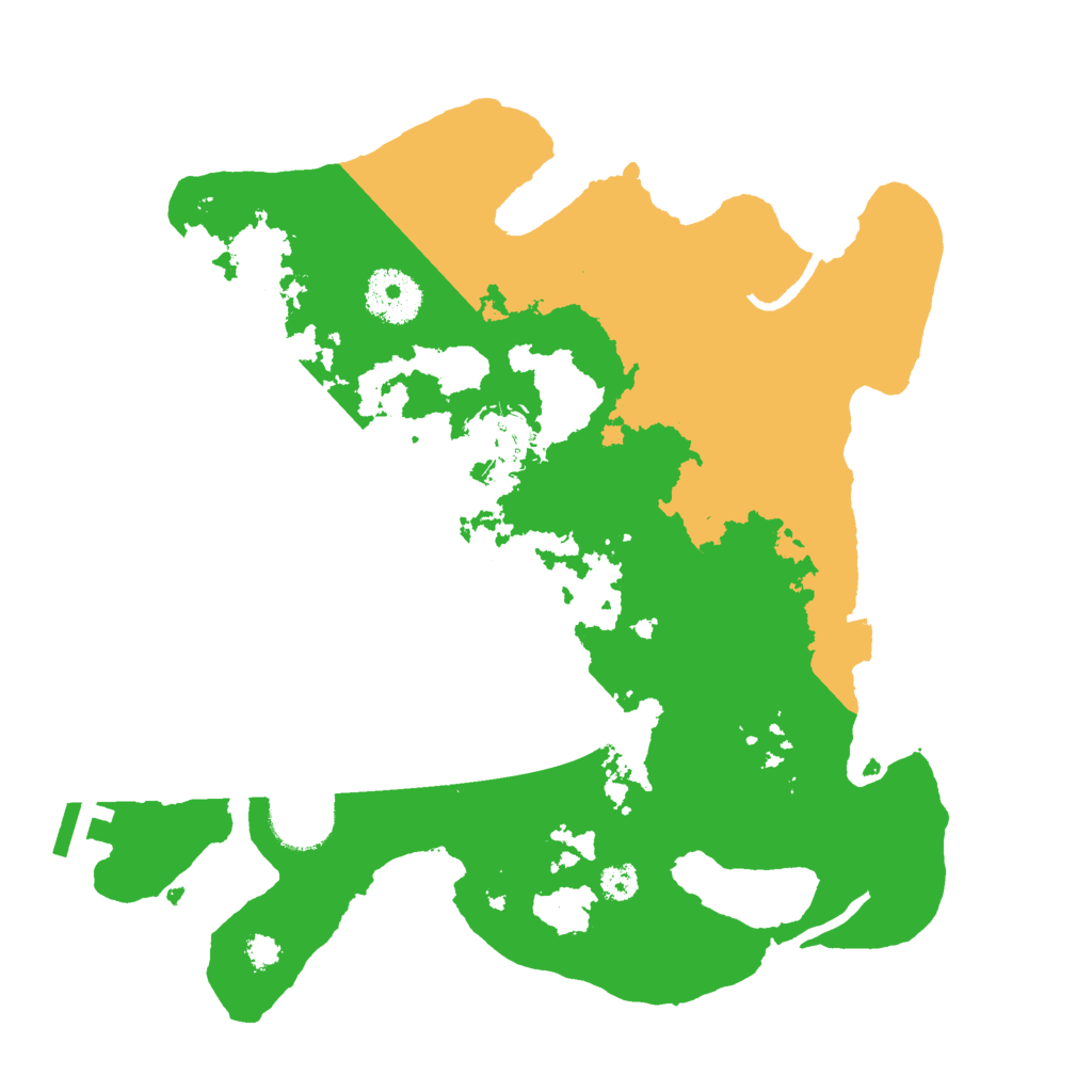 Biome Rust Map: Procedural Map, Size: 3000, Seed: 1385551908