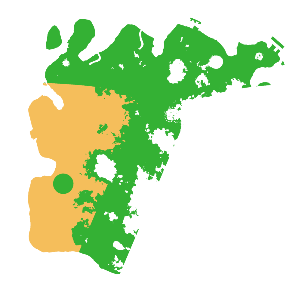 Biome Rust Map: Procedural Map, Size: 4000, Seed: 1797038617