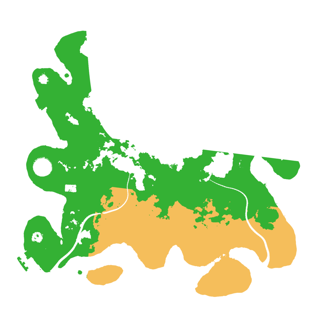 Biome Rust Map: Procedural Map, Size: 3000, Seed: 1860212884