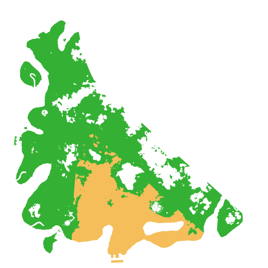 Biome Rust Map: Procedural Map, Size: 4500, Seed: 1590825920