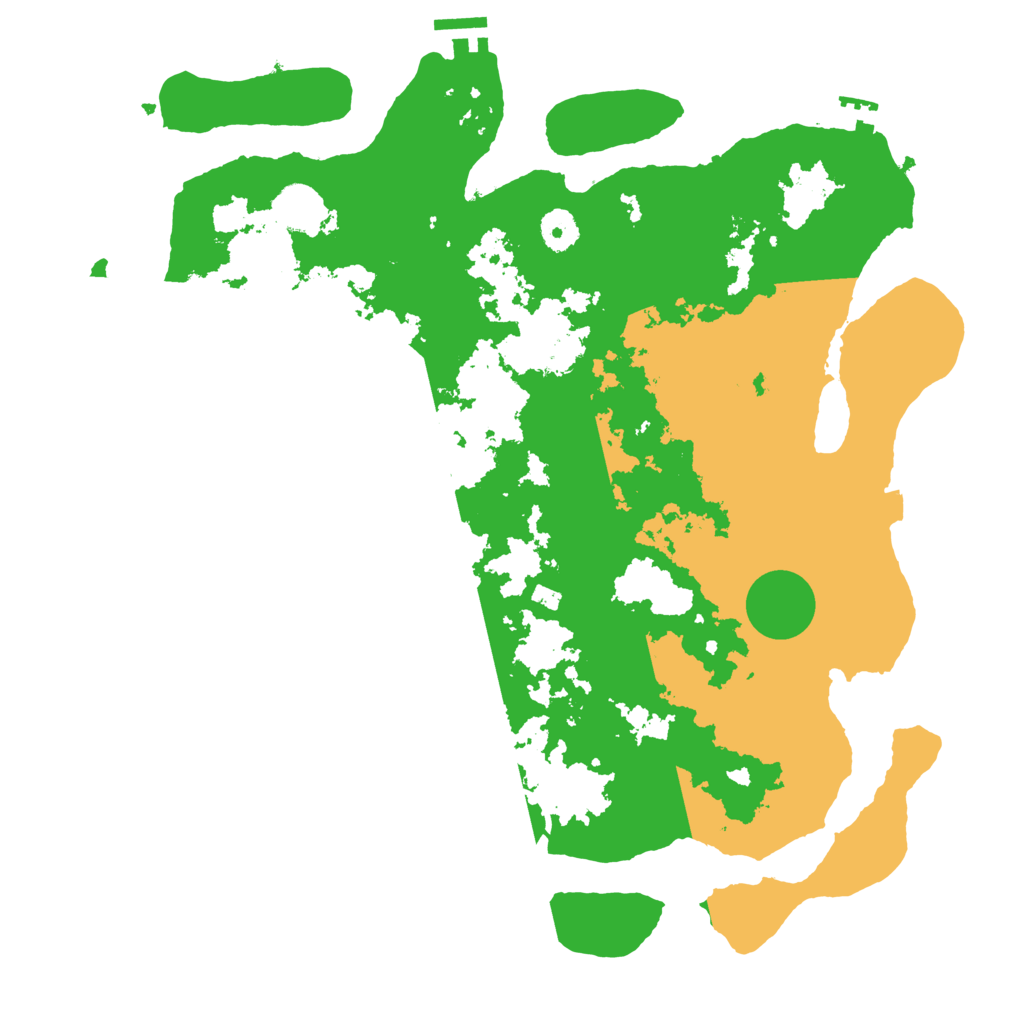 Biome Rust Map: Procedural Map, Size: 3900, Seed: 228