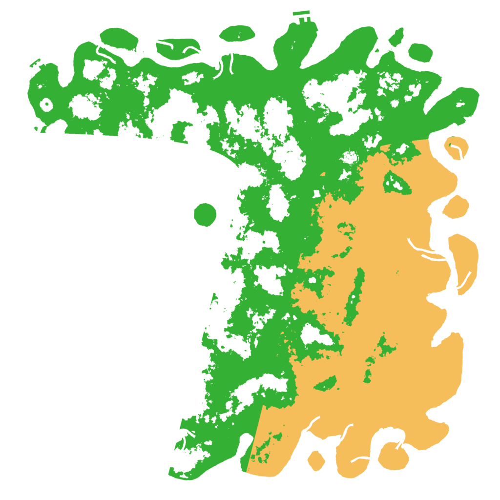 Biome Rust Map: Procedural Map, Size: 6000, Seed: 729203521