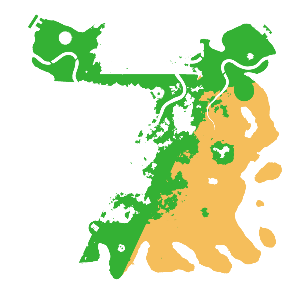Biome Rust Map: Procedural Map, Size: 4000, Seed: 54724182