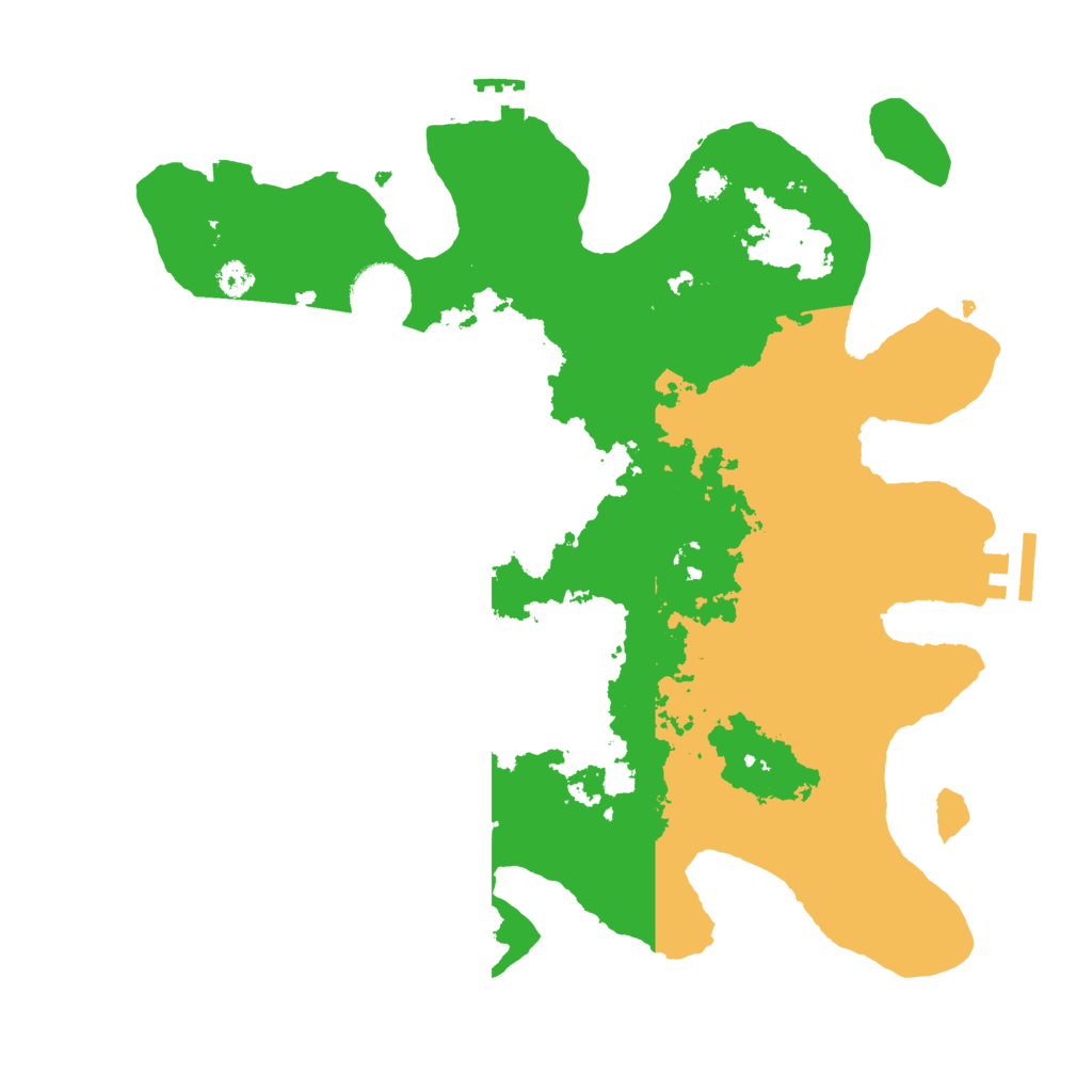 Biome Rust Map: Procedural Map, Size: 3250, Seed: 974605231