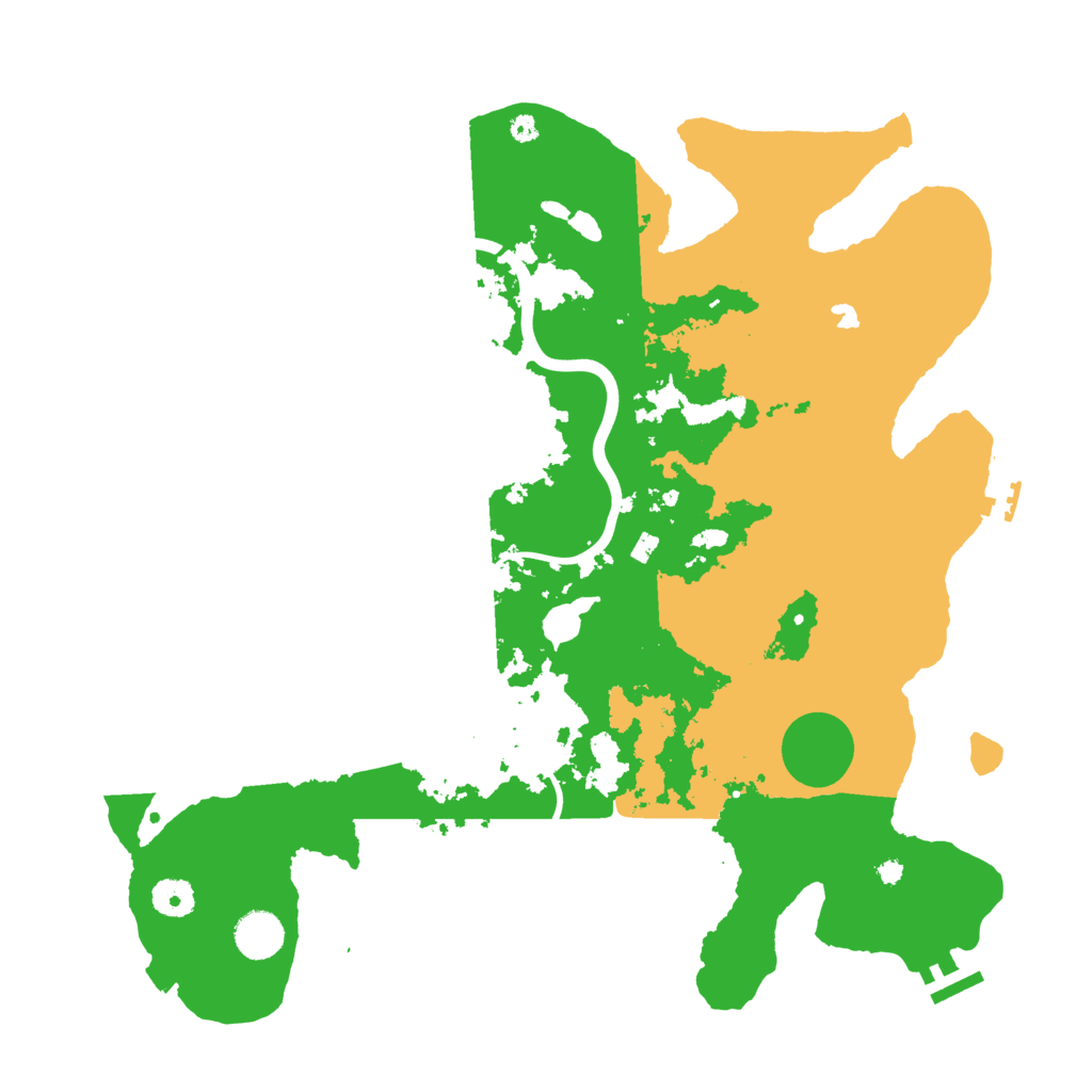 Biome Rust Map: Procedural Map, Size: 4000, Seed: 9225644