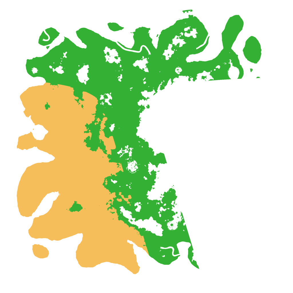 Biome Rust Map: Procedural Map, Size: 4500, Seed: 1302346604