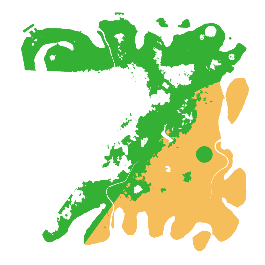 Biome Rust Map: Procedural Map, Size: 4250, Seed: 783886282