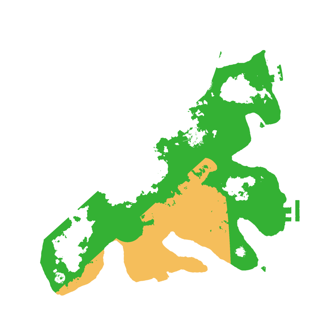 Biome Rust Map: Procedural Map, Size: 3000, Seed: 1712423077