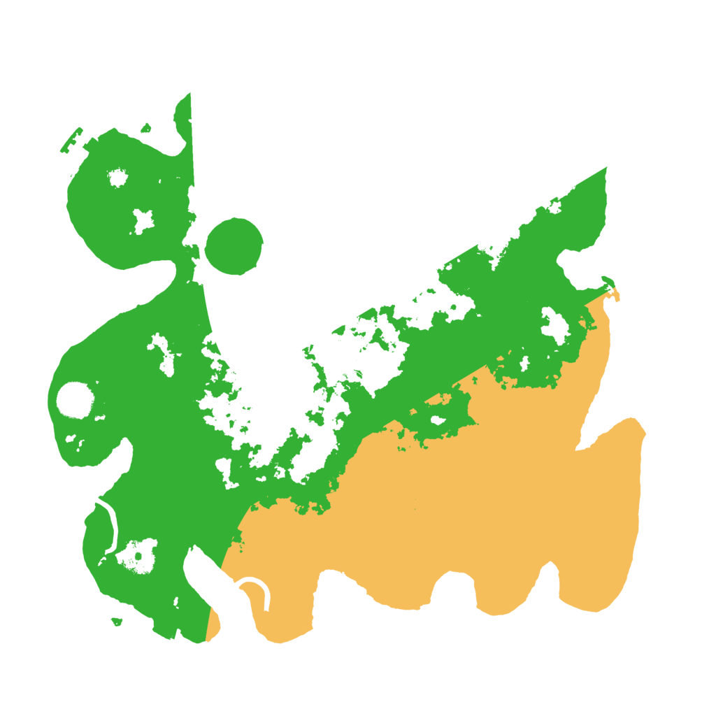 Biome Rust Map: Procedural Map, Size: 3500, Seed: 707433326