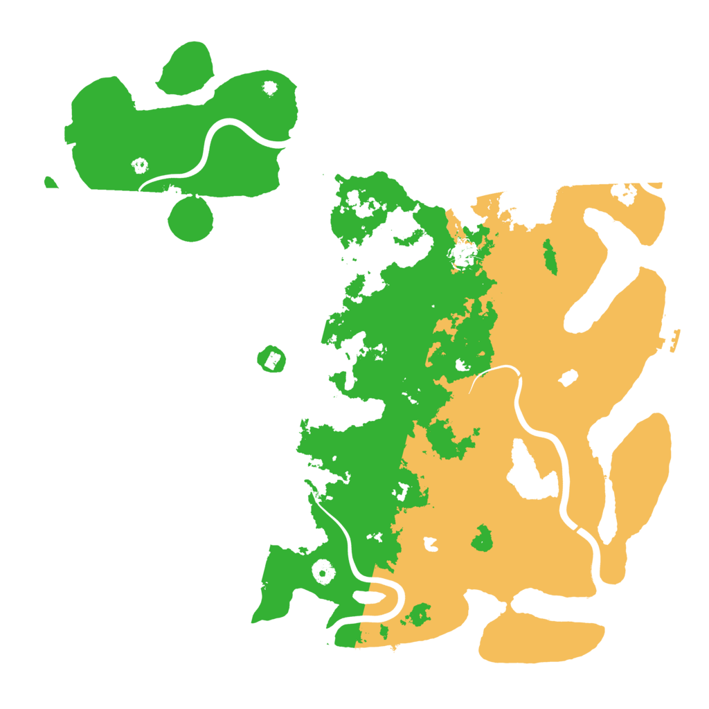 Biome Rust Map: Procedural Map, Size: 4500, Seed: 6846854