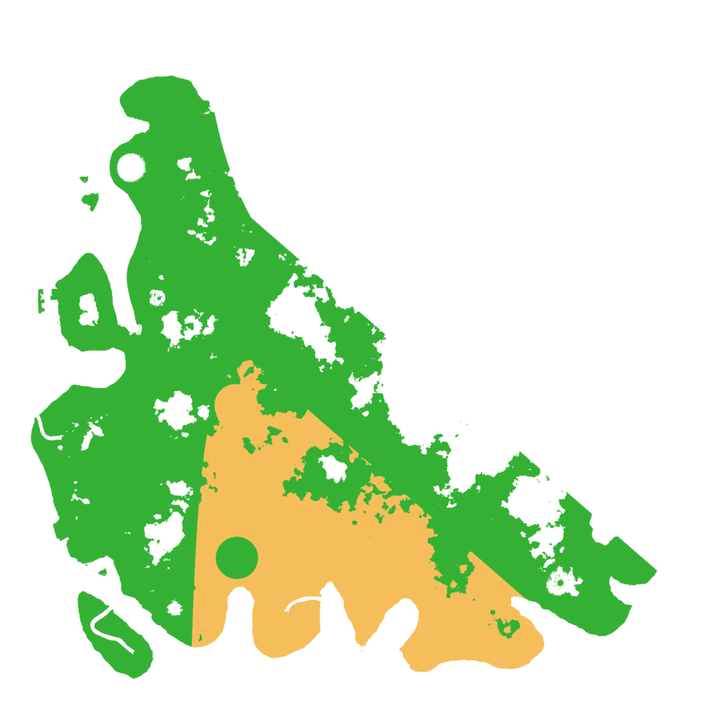 Biome Rust Map: Procedural Map, Size: 4500, Seed: 1632768554