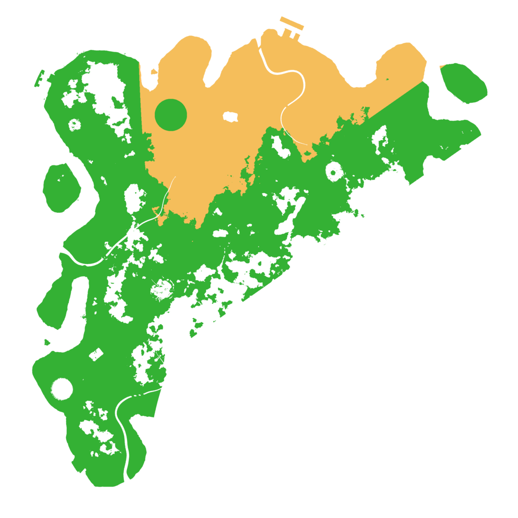 Biome Rust Map: Procedural Map, Size: 4250, Seed: 1477100804