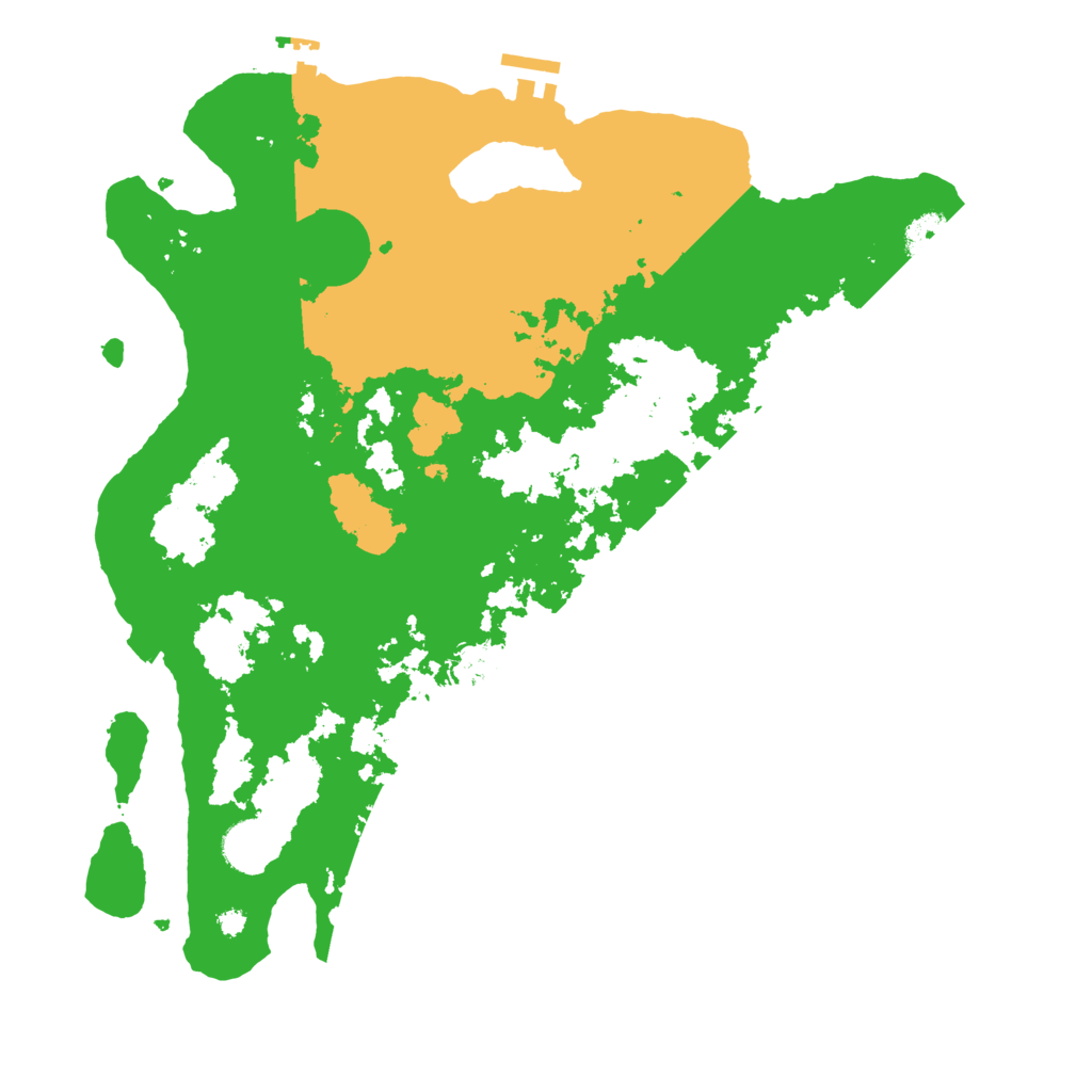 Biome Rust Map: Procedural Map, Size: 3750, Seed: 798633